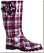 Chooka - Women's Preppy Plaid Rain Boots