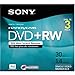 Sony 3DPW30R2HC 3-Pack 8cm DVD+RW with Hangtab