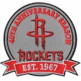 Houston Rockets 40th Anniversary Logo Patch (2006-07)