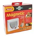 Staywell 932 Magnetic Locking Cat Flap Pet Door White