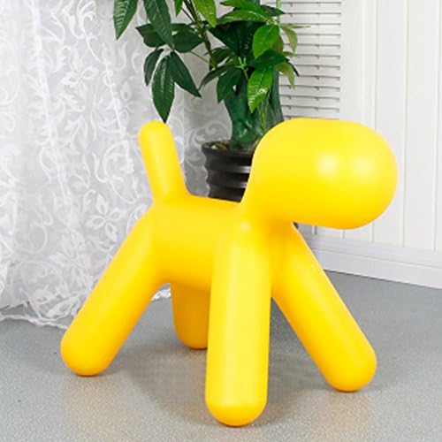 Eero Aarnio Style Puppy Toy Chair Children Kid Toddler Toy Playroom Stool Yellow x 1pc