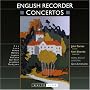 English Recorder Concertos (Sutherland, Turner)