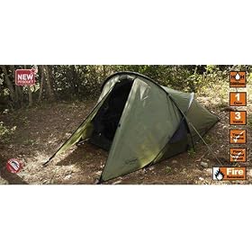 Snugpak Tent Scorpion 2 210t Polyester Ripstop No-See-Um-Mesh For Long Term Hard Use by