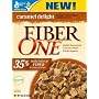 Fiber One Caramel Delight Cereal, 15.6-Ounce Boxes (Pack of 4)