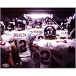 Eli Manning Autographed In Tunnel With Team 8x10 Photograph