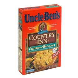 Uncle Ben's Rice, Chicken and Broccoli, 6-Ounce Boxes (Pack of 12)