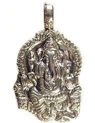 Lord Ganesha Pendant - Sterling Silver