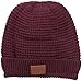 Bickley & Mitchell Women's Waffle Knit Sherpa Lined Beanie