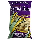 R.W. Garcia Classic Extra Thin Tortilla Chips, 14-Ounce Bags (Pack of 12)