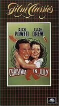 Christmas in July [VHS]