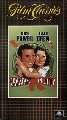 Christmas in July [VHS] [Import]