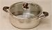 11" Concord Stainless Steel Low Stock Pot Casserole Skillets Cookware