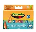 Crayola - 8 Jumbo Crayons Assorted Colours