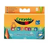 Crayola - 8 Jumbo Crayons Assorted Colours