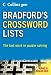 Books : Bradford's Crossword Lists (Collins GEM)