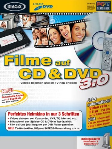 MAGIX Filme auf CD & DVD 3.0
