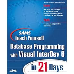 Sams Teach Yourself Database Programming with Visual InterDev 6 in 21 Days