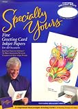 Specially Yours Textured Brilliant White InkJet Greeting Card Paper
