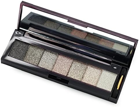 7 Colors Makeup Naked Eyeshadow Palette Smoky Make Up Eye Shadow With Brush