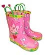 Melissa & Doug Kid's Sunny Patch Bella Butterfly Boots,Pink,8-9 M US Toddler