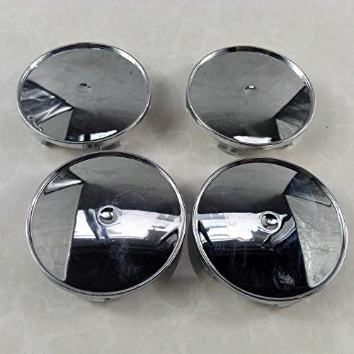 Universal 4x CHROME 68MM Wheel Center Caps Cover Tire Wheel Center Hub Caps