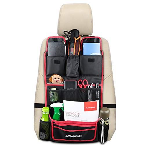 Aomaso Car Backseat Organizer and Protector, Multipocket Auto
