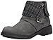 Rocket Dog Women's Tobie Suspect PU Herman Knit Motorcycle Boot