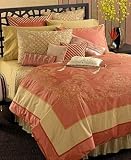 Charter Club Luxury VERITAS Quilted Gold Euro Sham
