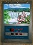 3D Stereoscopic Mt. Fuji Moving Picture Clock calendar - with sound, date, time, and temperature readings