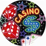 Casino Dessert Plates 8ct
