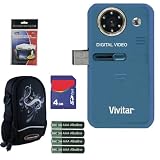512DhEQa TL. SL160  Vivitar DVR 510 Night Vision 2GB Digital Video Camcorder With 1.8 inch LCD Screen Plus 4GB Accessory Kit