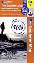 The English Lakes - South Eastern Area (OS Explorer Map Active)