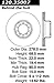 Centric Parts 120.35007 Premium Brake Rotor with E-Coating