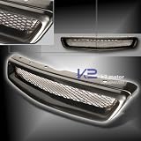 Honda Civic 2Dr Mesh Grille - Carbon or Black Grille Grill 1996 1997 1998 1999 2000 96 97 98 99 00