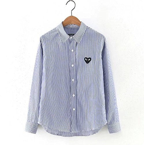 PLAY COMME des GARCONS　シャツ　ストライプ 　レディース