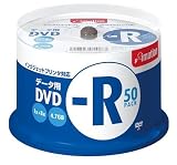 イメーション データ用8倍速対応DVD-R 4.7GB プリンタブル 50枚 DVD-R4.7PWAX50SL