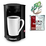 Cuisinart ® Commercial 1-cup Coffeemaker - Black (includes 50 Colombia Supremo Pods)