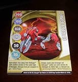 BAKUGAN SEASON 2 NEW LOOSE METAL GATE CARD EVOLVE FIRE 16/48Q