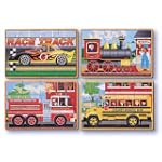 SAVE $2.43 - Melissa & Doug Deluxe Vehicles in a Box Jigsaw Puzzles $9.56