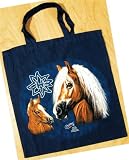 Haflinger Tasche - Christina Bötzel - Einkaufstasche Tragetasche Stoffbeutel Beutel Bag Pony Reitsport Pferde Pferd Reiten Geschenk Geburtstag T-Shirt