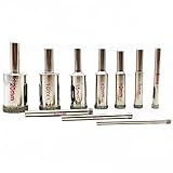 [AW-Net] 配線 工事 自家製 植木鉢 づくり に ガラス タイル 陶器 用 ダイヤモンド コア ビット ドリル セット 10種セット