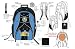 NBA Sports Large Backpack - Denver Nuggets