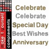 PaperCellar Celebrate Beaded Words