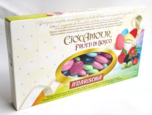 Amarischia: "Ciocamour" Chocolate Dragees "Frutti Di Bosco", Berries Flavour * 500g * 17.64oz * [ Italian Import ]