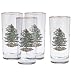 Spode Christmas Tree Highball Glasses, Set of 4