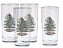 Spode Christmas Tree Hiball Glasses, Set of 4