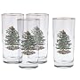 Spode Christmas Tree Highball Glasses, Set of 4
