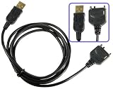 Eforcity USB Charging Cable for Motorola ROKR E1 / E815 / V265 / V266 / V276 / V300 / V330 / V400 / V500 / V505 / V525 / V540 / V547 / V551 / V555 / V557 / V600 / V710 / V810 / T720 / T720i / T722 / T722i / T725 / V60 / V60t / V60c / V60g / V60i / V66 / V70 / V120 / V120c / V120t / V120x / V120e and C343 / Timeport 270 / 270c / 280 / 280g