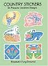 Country Stickers: 24 Pressure-Sensitive Designs (Pocket-Size Sticker Collections)