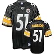 James Farrior #51 Pittsburgh Steelers NFL Replica Player Jersey (Team Color)